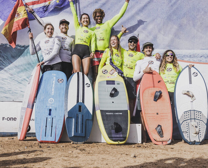 Foto dei campioni di wingfoil ad opera di Lukas K Stiller