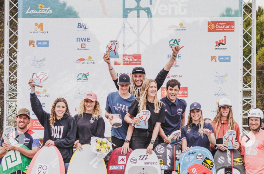 Foto dei vincitori gwa leucate 2023