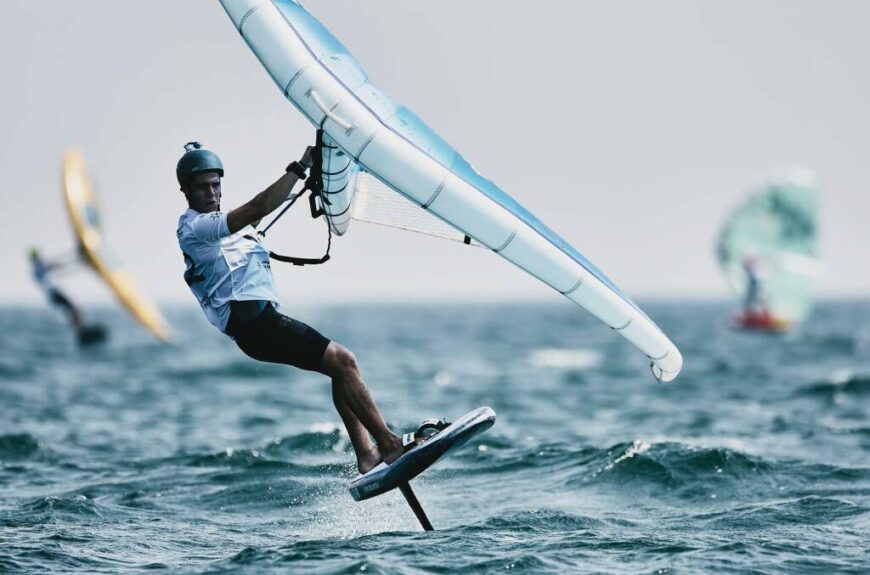 Gara di wingfoil con Luca Franchi