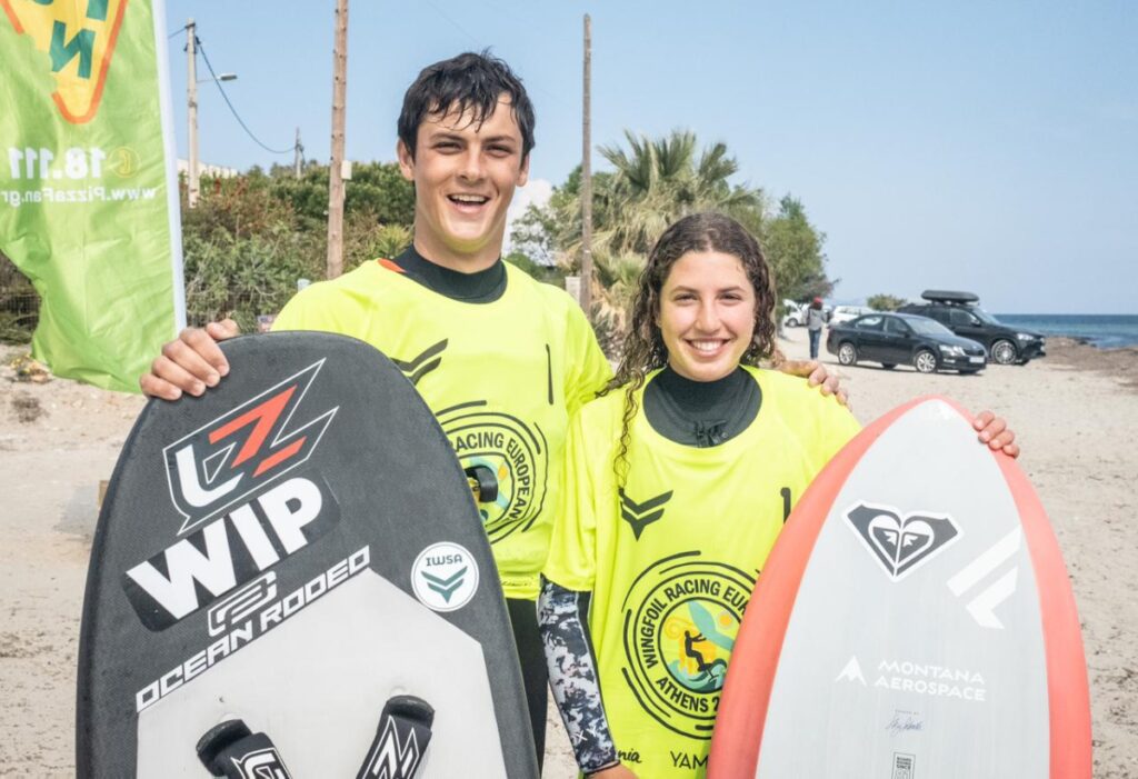 Foto dei campioni Mathis Ghio e Nia Suardiaz