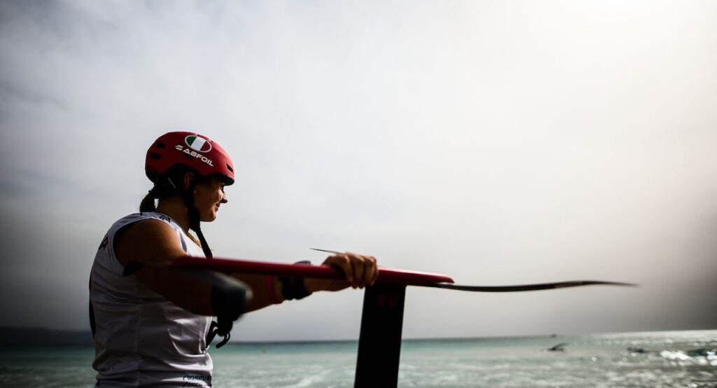 wingfoil world racing cup poetto