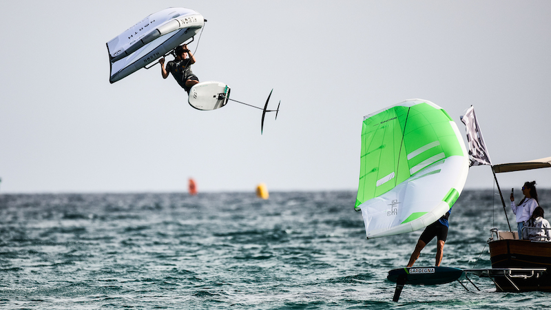 wingfoil world racing cup poetto domenica