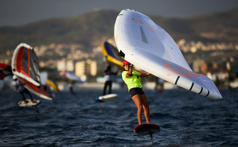 wingfoil world racing cup poetto