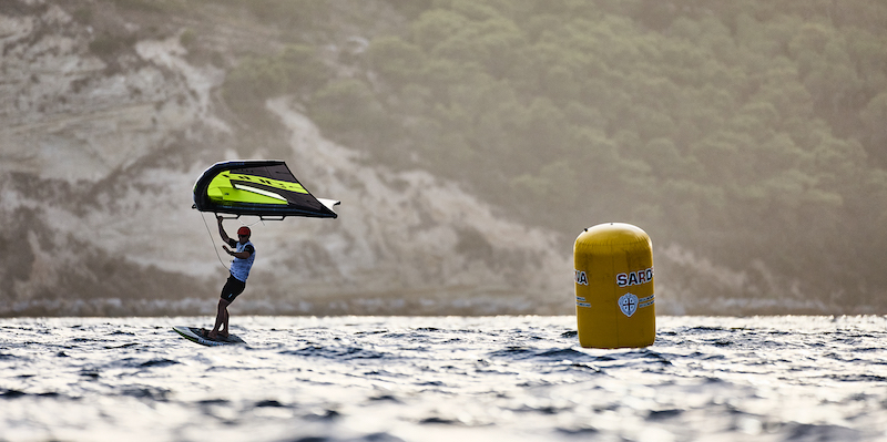 wingfoil world racing cup poetto