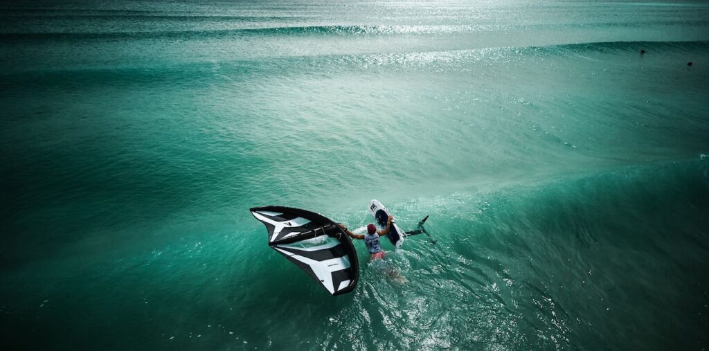wingfoil world racing cup poetto